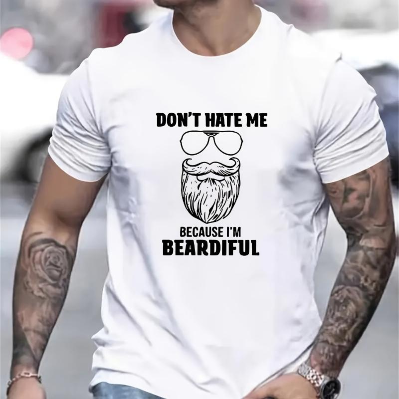 

Minimalist Short Sleeve T-Shirt - Soft Versatile Daily Casual Crewneck XXL белый