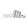 Adidas Adilette Slide J 'White Multi-Color' HQ8547