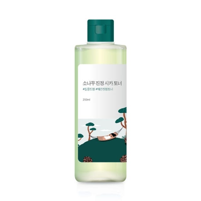 Round Lab Pine Tree Cica Calming Toner 250ml – Soothing & Redness Relief Hydration 250ml