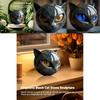 Creative Stone Patterned Cat Resin Ornaments For Party Decor And Giftgiving