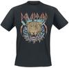 Def Leppard Band High N Dry Leopard Print T Shirt 100 Cotton Casual Neutral Tee Hard Rock Streetwear for Fans
