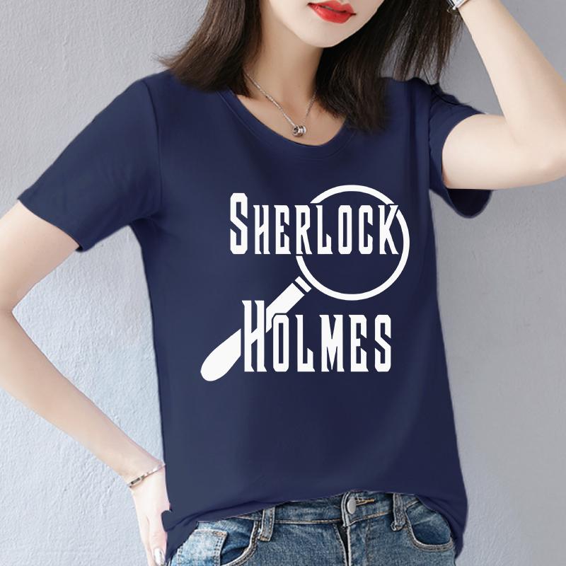 

Funny ShortSleeved TShirt Magnifying Glass Respecting Fate Helping Others Unique Personality Design for Lovers 4XL
