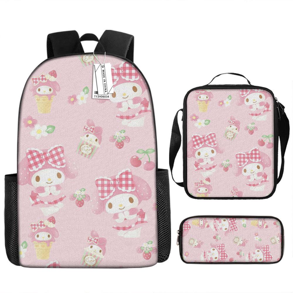 Anime Backpack Backpack, Primary And Secondary School Schoolbag, Satchel Set Pencil case