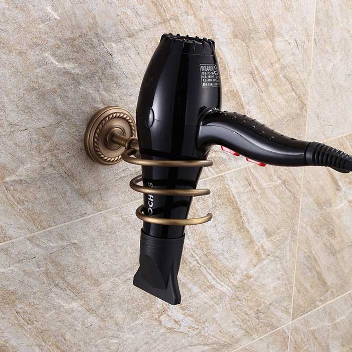 European Antique Ceramic Brass Shelf Towel Rack Gold Plated Bathroom Accessories GZ-9000