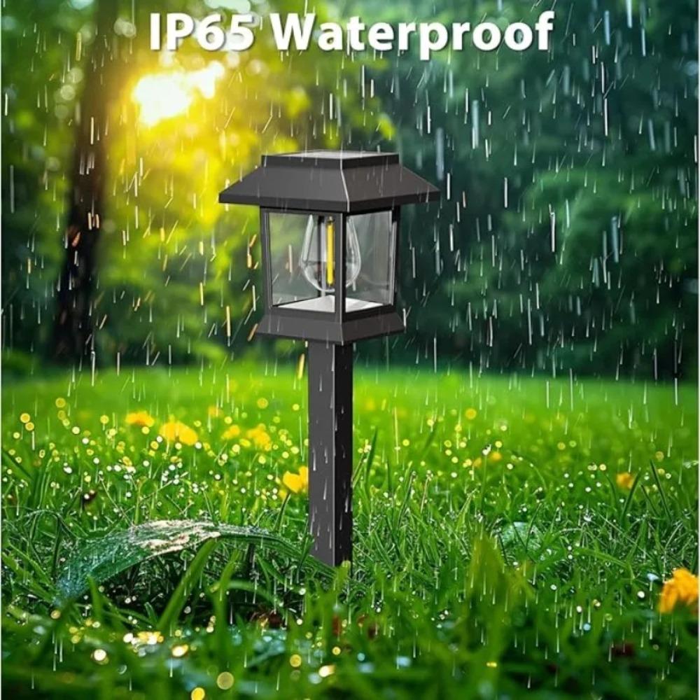 Outdoor Garden 2/6/12PCS Retro Solar Waterproof Signs for Courtyard Solar Lights Landscape Grassland Corridors