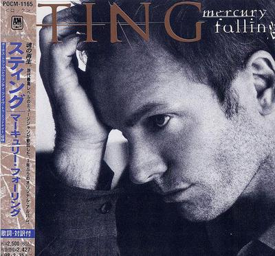 CD STING - Mercury Falling POCM1165 A&M Records 1996 Japón Rock