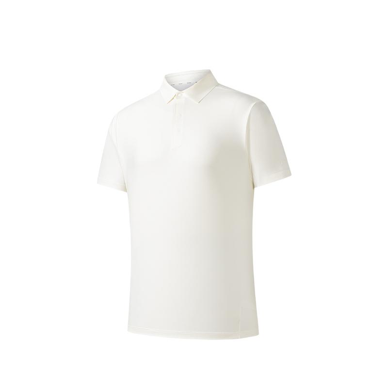 

Anta Simple Solid Color Versatile Breathable Short Sleeve Polo Shirt Men tops 152620159-1 M