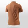 Solid Color Short Sleeved Polo Shirt Short Sleeved T-shirt for Men, Simple Business Casual Men, Lapel T-shirt