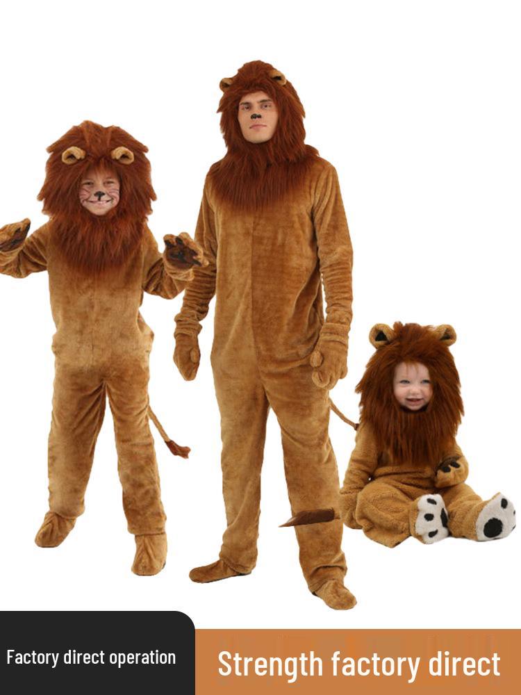Wizard of Oz Lion Costume for Halloween, Dance Party, Performance, and Cosplay 180
