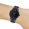 Casio Standard Series Classic Minimalist Quartz Movement Stainless Steel Strap Watch Men Watches Black MTP-VT01B-1B