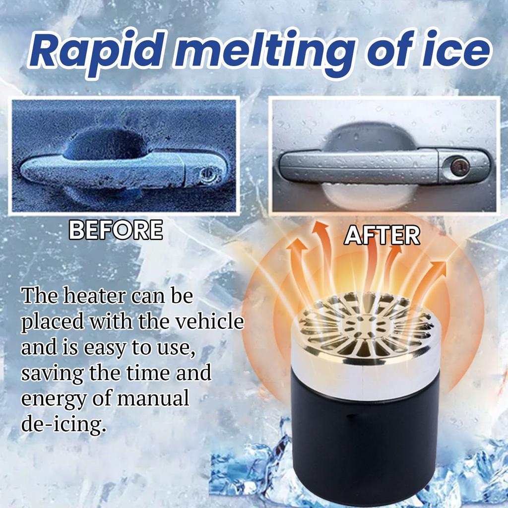 Sněhová lopata, Nástroj na tání sněhu a odmlžování čelního skla auta, Rychlý a pohodlný - topení proti námraze.