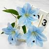 Plant Simulated Lilium Spp Wedding Hotel Restaurant Desktop Decoration Props