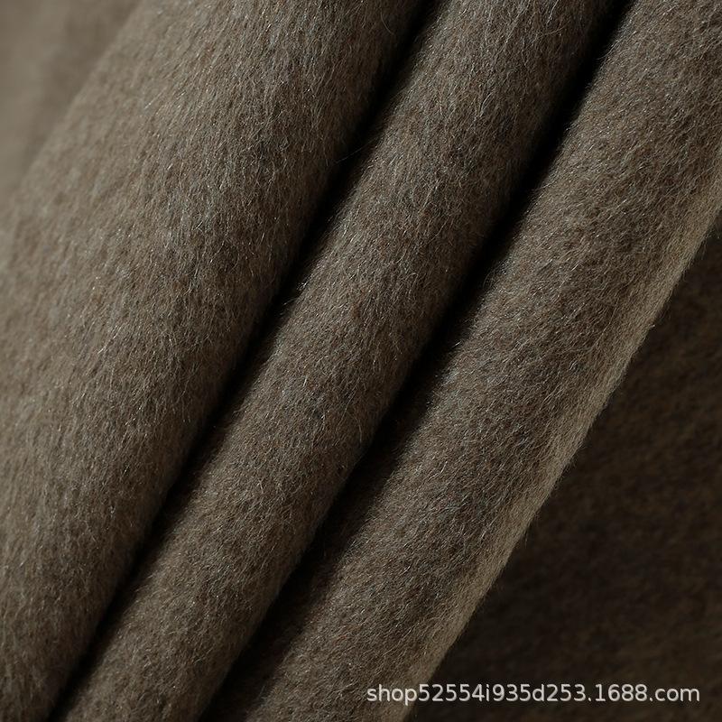 Loose Belt Long Wool Coat Double-sided Woolen Coat Thin Women Woolen Coat Women