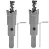 2pcs Spring Guided Design TCT Hole Saw Cutter 1 Inch (25mm) Heavy Duty Hole Saw  For Stainless Steel