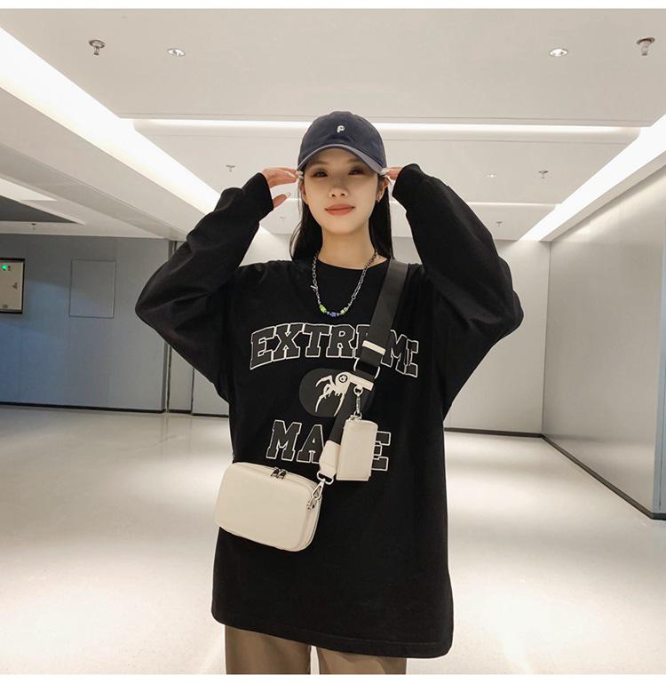 Women's Summer High-End Korean Style Versatile Crossbody Shoulder Bag, Men's Small Square Bag