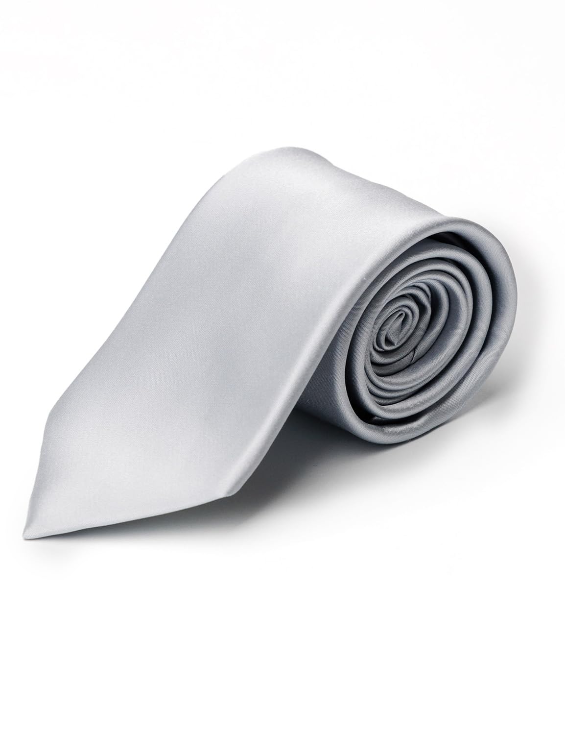 

Style Equals Tie Wedding/Funeral (Silver, Checkered, Large)