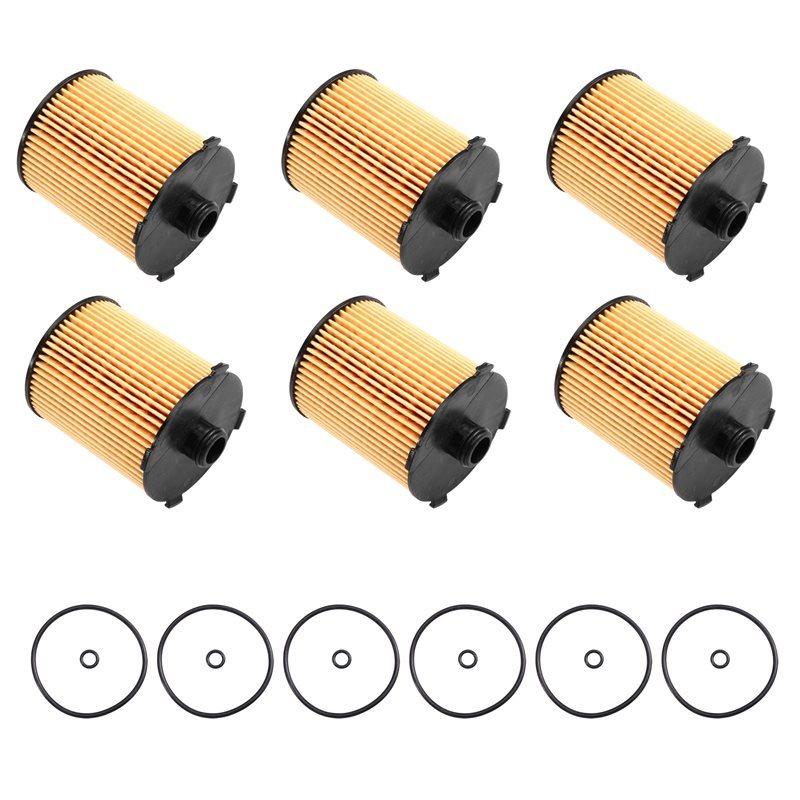 Oil Filter 6PCS 32140029 For VOLVO S60 S80 S90 V40 V70 V90 XC40 XC60 XC90 D2 D3 D4 D5 T3 T4 T5 T6 T8 2.0T I II III