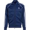 Originals Adicolor Classics SST Three Stripes Zip Logo Long Sleeve Jacket Men Jackets Blue IR9866