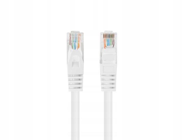 Patchcord Lanberg UTP Cat.6 0.25m White