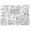 Birthday Dinosaur Space Giant Coloring Poster for Kids Color-in Activities Games  Party Supplies