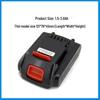 Compatible with Black & Decker 20V/18V High-Capacity Electric Drill Wrench Lithium Battery