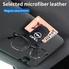 Bil solglasögonhållare Solskydd Glasögonklämma Interiörtillbehör För Opel Corsa Astra Insignia Vectra Zafira Meriva Mokka