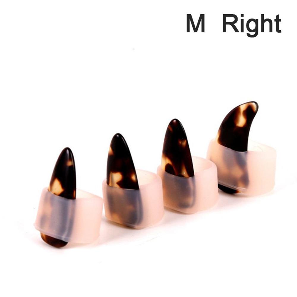 Silicone Guzheng Nail Cover S/M/L Nail Tips Fixing Ring Multi Functional Finger Protector