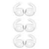 3/1Pairs Silicone Eartips Earhooks for Apple AirPods 4, Soft Anti-Lost Anti-Drop Earbuds Tips Replacement