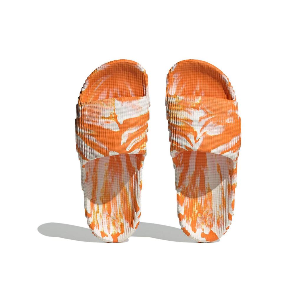 adidas Adilette 22 Șlapi Portocaliu Strălucitor Adidași Unisex Off-White IE7724