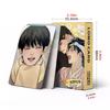 92pcs/set Anime Ye HuaJi Photo Cards Korean Comic Stickers Double-sided LOMO Greeting Card