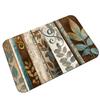 Retro Rural Style Floor Mat Entrance Mat Bathroom Door Mat Absorbent Carpet Living Room Coffee Table Mat