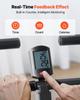Squat Machine, Deep Squat Rowing Machine for Home, Easy Setup & Foldable Exercise Equipment, Glute Trainer Machine with 3 High-Strength Resistance