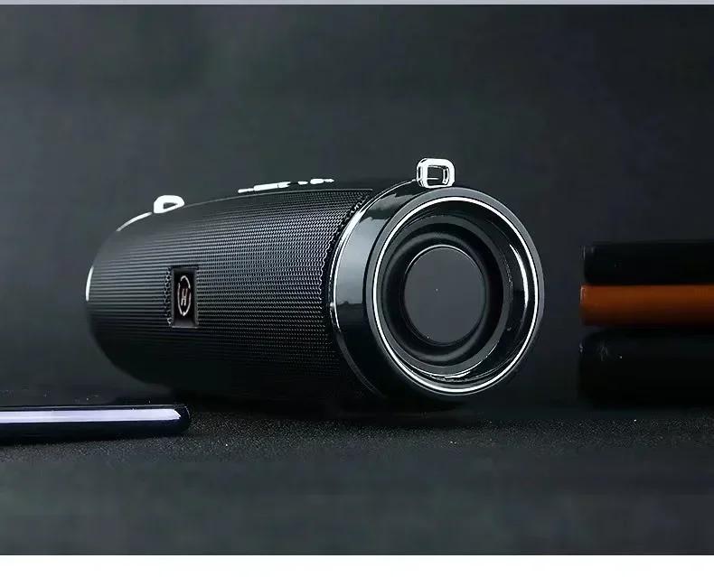 200W Tragbarer Bluetooth-Lautsprecher IPX7 Wasserdicht Outdoor HIFI Säulenlautsprecher Subwoofer Stereo-Lautsprecher FM-Radio TF Boom Box