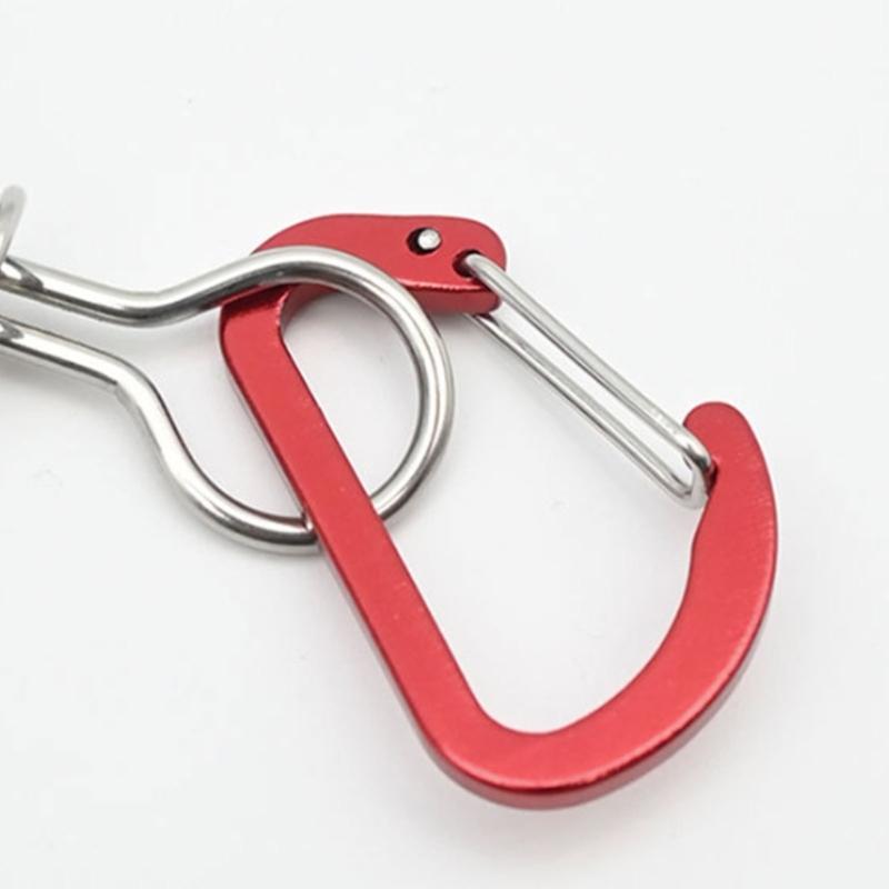 Octopuses Wind Rope Fixing Buckle Deck Anchors Peg Tent Nails Wind Rope Anchors with Spring Fixing Buckle Enduring