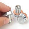 Magnetic Oil Pan Screw Plug for Honda Oil Drain Screw Bolt Gasket Set Automobile Engine Sump Plug Adsorbs Metal Fragments Parts