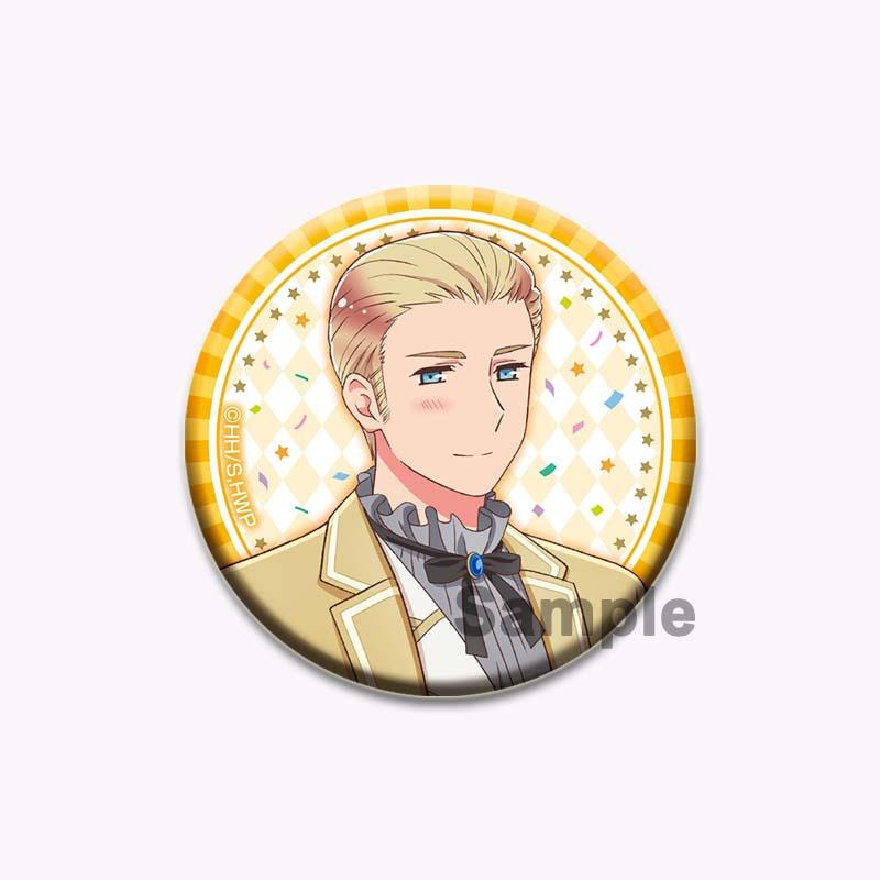 

32/44/58 мм Hetalia World Stars аниме круглая брошь ручной работы изысканные эмалированные булавки для лацкана для подарочной одежды шляпа аксессуары для рюкзака 44mm