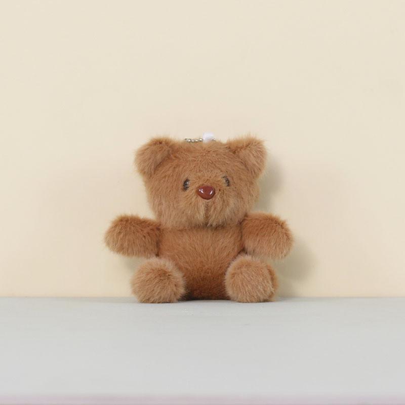 Plush Bear Keychain Toy With Pp Cotton Filling For Kids And Adults