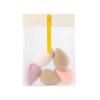 New Makeup Egg Sponge Puff Beauty Tool Bag Solid Color Makeup Egg Beauty Blender Set