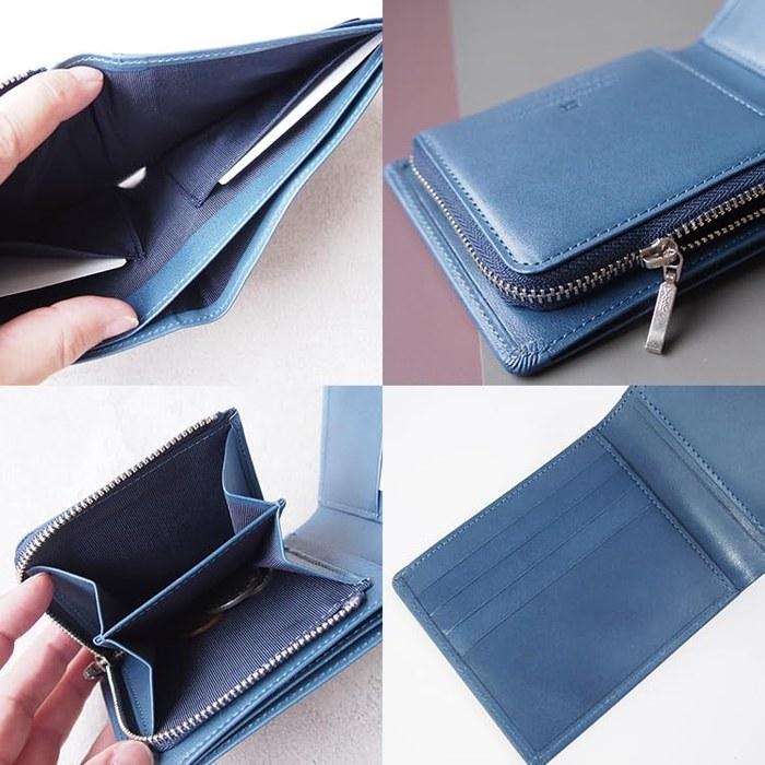 [Tochigi Leather] Bifold Wallet Genuine Leather with Coin Purse, Made in Japan, Multi-Storage TGS-3361 (red)