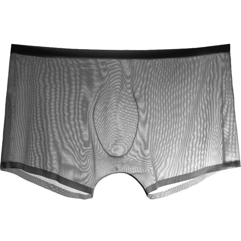 Men's Ultrathin Mesh Boxer Briefs for a Sexy and Comfortable Fit