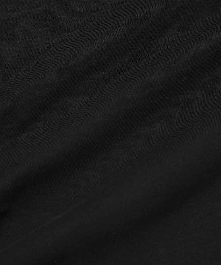 Seuweideu Checkered Cross Crop Tee [Black]