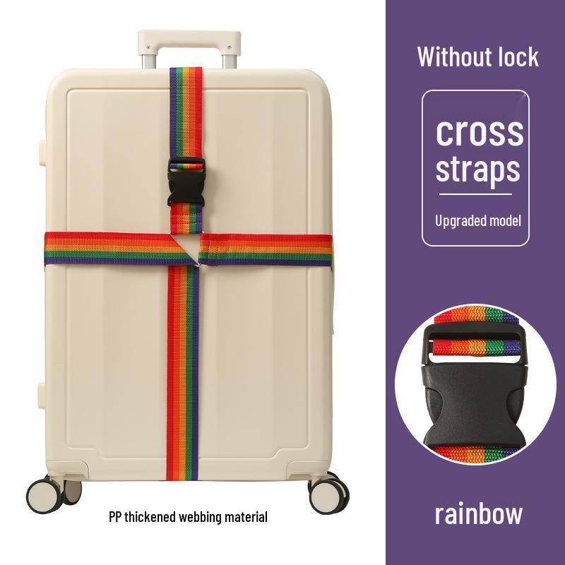 Luggage Strap with Combination Lock - Secure Tie-Down for Suitcases