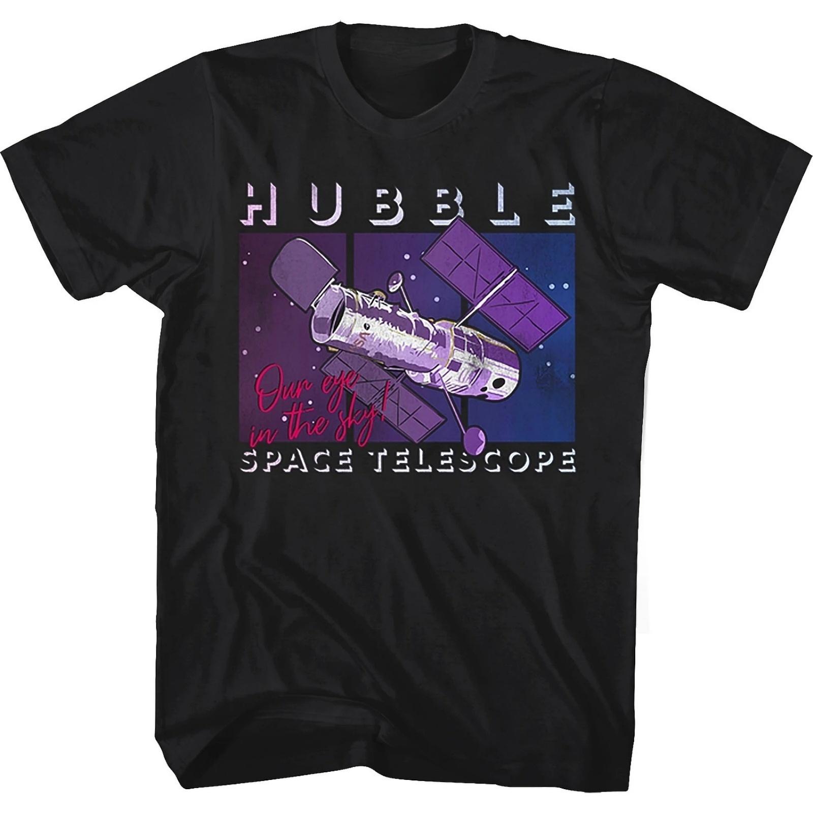 1980s Retro Astronaut Space Shuttle Oversize Fashion Pure American Street Men s and Women s T-shirts S