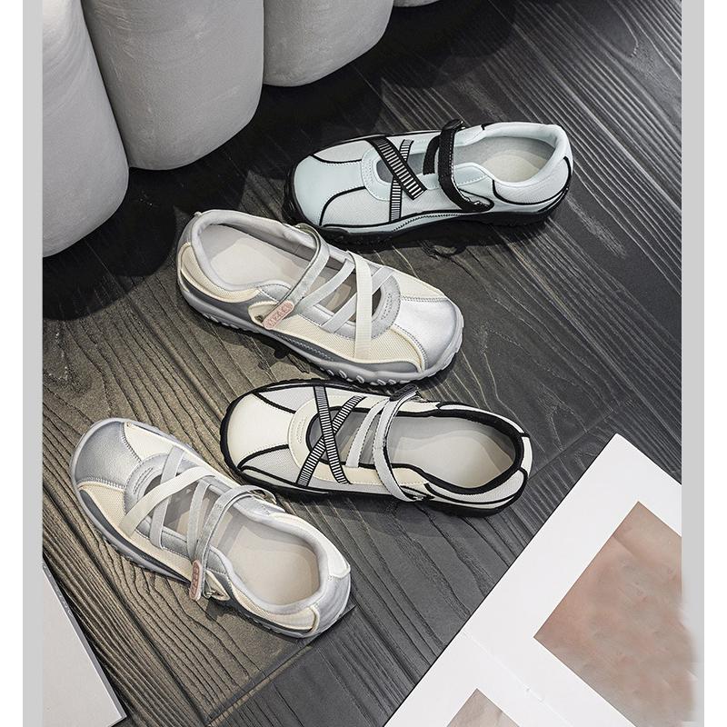 Fashion Spring Summer Mesh Shoes Women Fashion Sneakers Soft Breathable Brand Flat Non-slip Sweet Ladies Casual Shoes D515