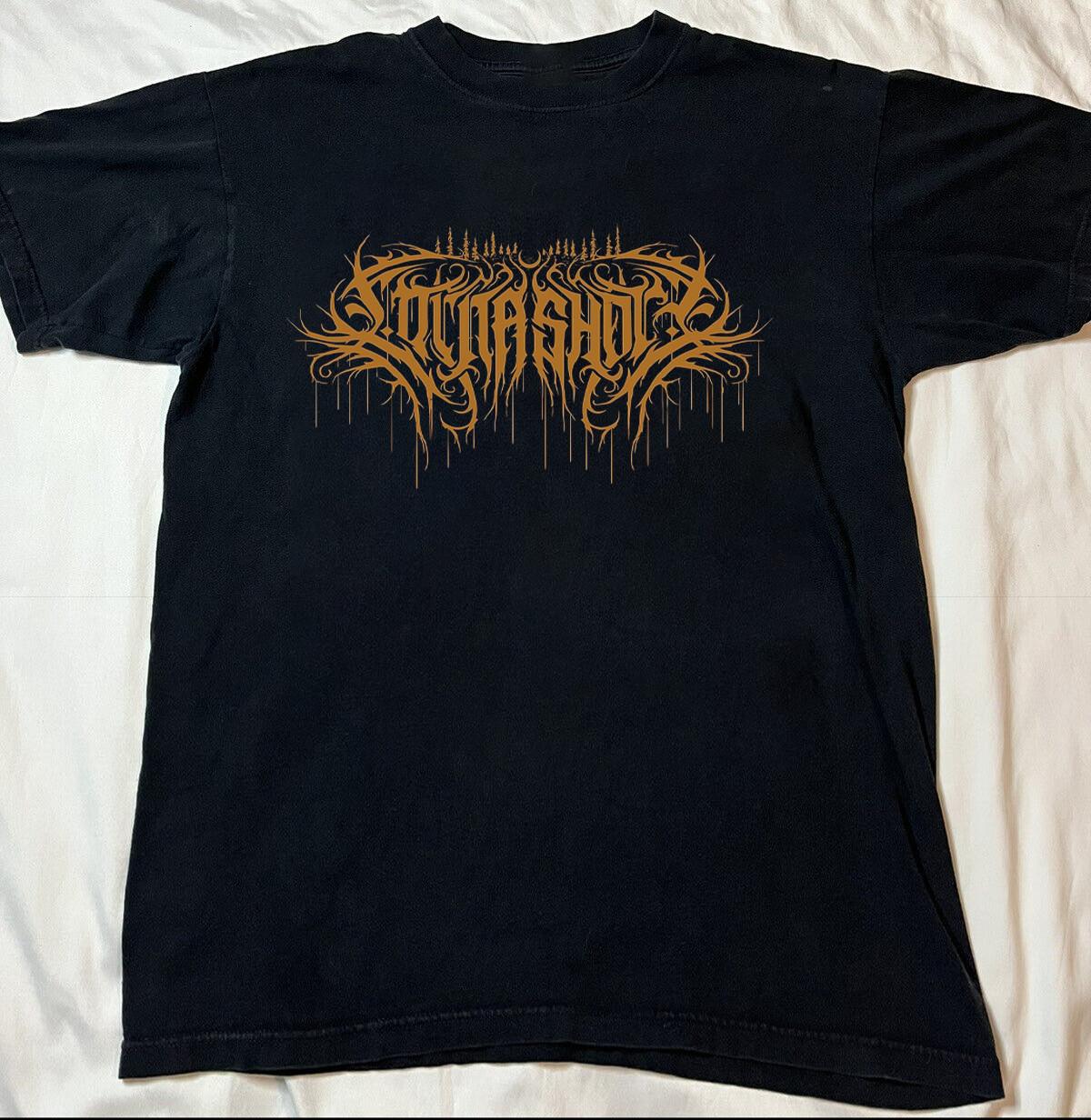 Band Logo Black Cotton Shirt Unisex T-Shirt XXXL