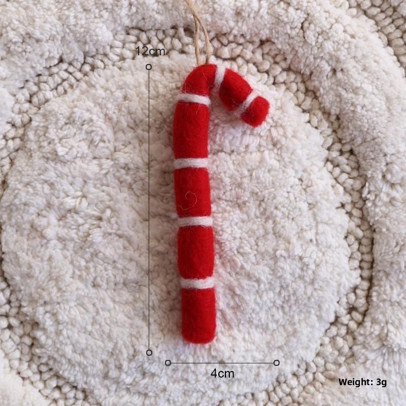 Lollipop Tree Christmas Ice Cream Shape Decor With Hanging Toys For Holiday