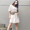 Korean Version of Small Waist Bag Women's Fashion Versatile Snakeskin Decorative Belt Mobile Phone Bag Street Personality Small Bag Trendy Ins Style