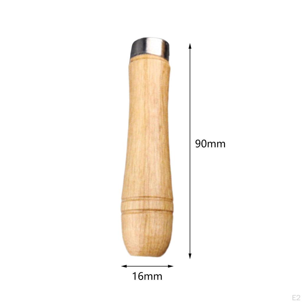 Wooden File Handle Set for DIY Projects and Maintenance