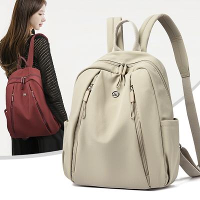 Mochila de Nailon para Mujer Mochila de Viaje Mochila Escolar para Estudiante