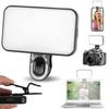 Portable Mini Selfie Fill Light Rechargeable 3 Modes Adjustable Brightness Clip On For Phone Laptop Tablet Meeting Make Up